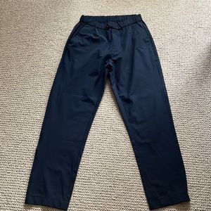 Tracksmith rapid transit pant navy small like new